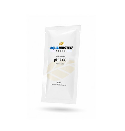 Aqua Master pH Elektroden Eichlösung | Kalibrierlösung pH 7,00 – 20 ml Beutel