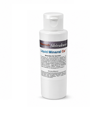 Shirakura Liquid Mineral Ca+ 100 ml | Mineralien für gesunde Garnelen