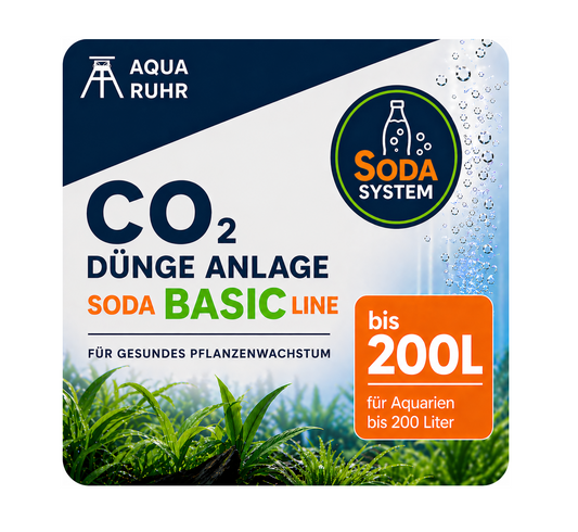 CO₂ Dünge Anlage Soda Basic Line bis 200 Liter