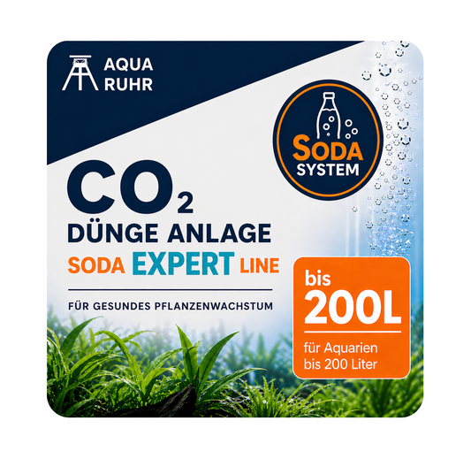 CO₂ Dünge Anlage Soda Expert Line bis 200 Liter