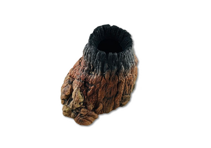 Aquarium Vulkan Größe L – Naturgetreue Deko mit Höhlenfunktion